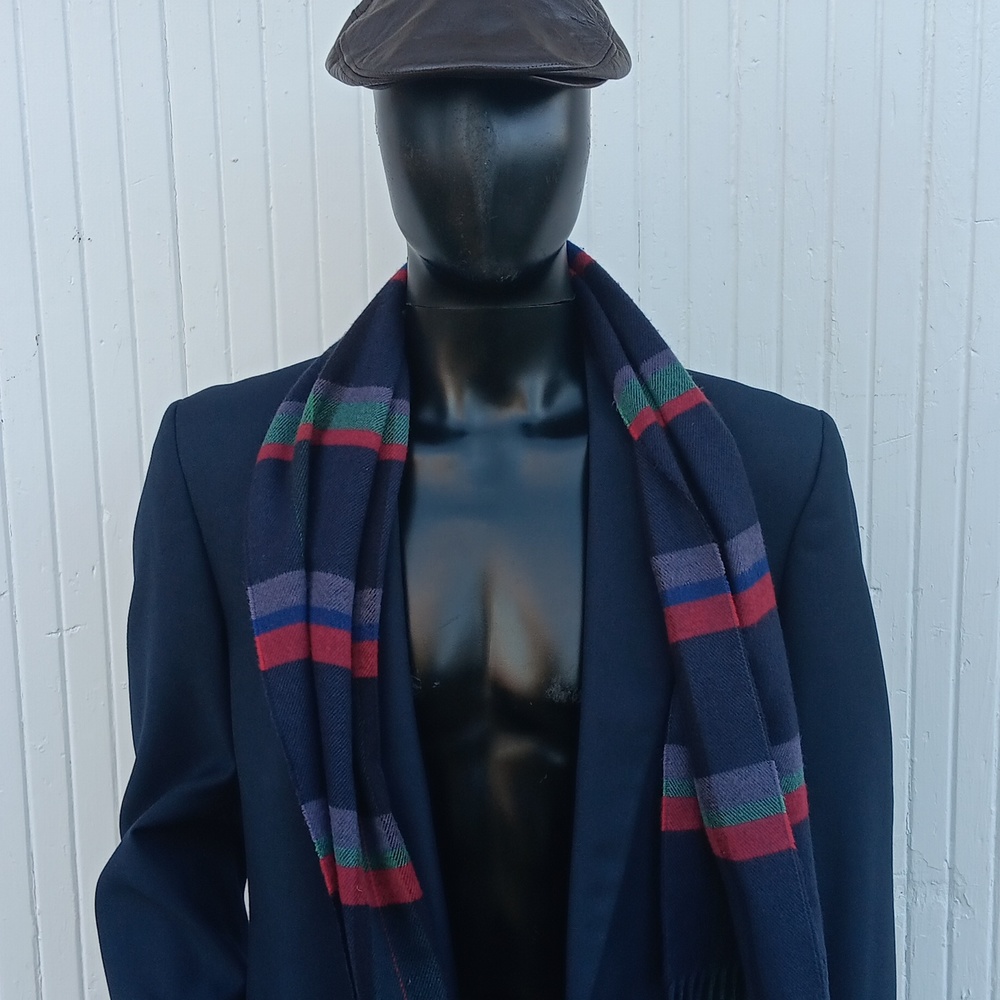 Christian Dior Monsieur Cashmaire Tartan Plaid Scarf (UNISEX) - Picture 7 of 17